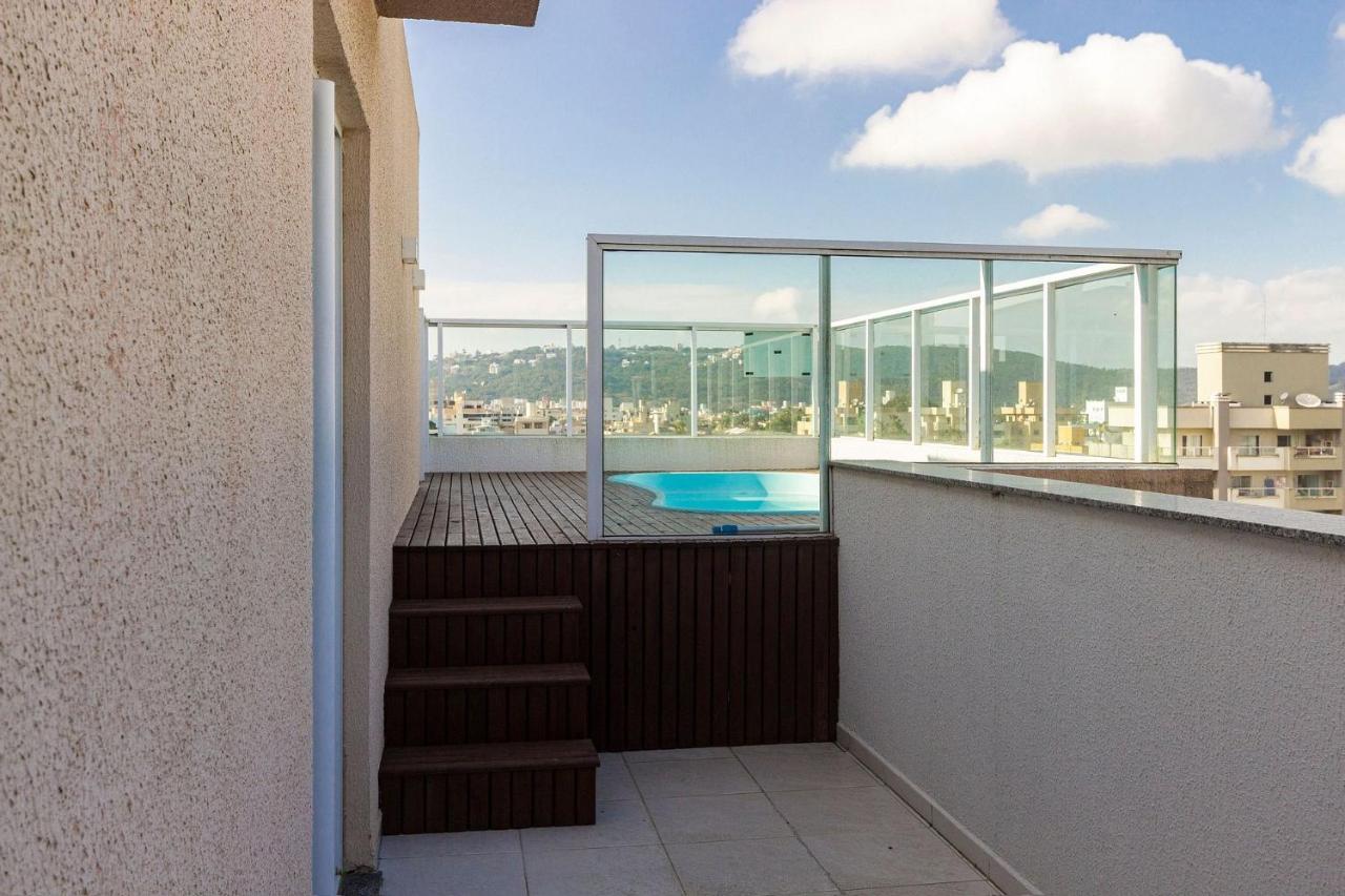 501-3 Cdeal - Cobertura com piscina privativa 3 dorms até 6 pessoas Apartamento Bombinhas Exterior foto